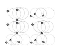 Alomejor 3 Jeux de Cordes de Guitare Classique, Remplacement en Nylon plaqué Argent avec Pas Stable, pour Accessoires de Guitare Classique (NX35)