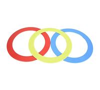 Alomejor 3 Pièces Anneaux de Jonglerie Professionnels - Set Acrobatique pour Entraînement, Accessoires de Main Idéal Cercle Clown Jouet pour Débutants et Experts