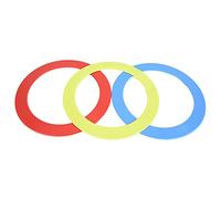 Alomejor 3 Pièces Anneaux de Jonglerie Professionnels - Set Acrobatique pour Entraînement, Accessoires de Main Idéal Cercle Clown Jouet pour Débutants et Experts
