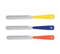 Alomejor 3 Pièces Fichier de Sillet de Guitare en Acier Inoxydable - Outil de Réparation Professionnel pour Ajuster Le Pont et Le Sillet de Guitare Portable