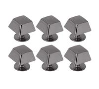 Alomejor 30 Ensembles de Rivets Trapézoïdaux en Alliage de Zinc pour Chaussures de Vêtements de Sac, Boucle Décorative Durable Résistante à L'érosion, Installation Facile pour les Passionnés (GRAY)