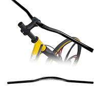 Alomejor 31.8mm Guidon de Vélo de Montagne en Alliage D'aluminium Barres de Montage de Vélo Guidon de Vélo Durable 800mm pour XC/AM/(Le Noir)