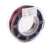 Alomejor 3D Printer PLA Filament, Silk Black and Red 1.75mm
