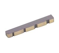 Alomejor 4 Cordes Sillet de Manche, 38mm Laiton Remplacement | Installation facile, bonne compatibilité, mise à niveau portable, adaptée à la basse jazz