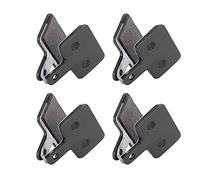 Alomejor 4 Paires Pièces de Frein de vélo Organic Plaquettes de Frein Semi-métalliques pour M315, M355, M515, M515-LA-M, M525 et Autres