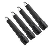 Alomejor 4 PCS Alpenstock Conseils de Marche en Caoutchouc pour bâtons de randonnée Bâtons de Remplacement pour bâtons de randonnée Alpenstock