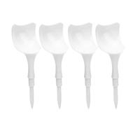 Alomejor 4 PCS Golf Tees Anti Slice Chaise en Forme de T-Shirts en Plastique Ensemble avec Une Technologie de Réduction de Ajustement à Double Hauteur et l'isolateur de Rotation pour Les Disques