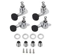 Alomejor 4 pcs/Set 2R 2L Cheville d'accord de Guitare Scellés Côté Cheville d'accord pour Guitare Ukulélé DIY Pièces