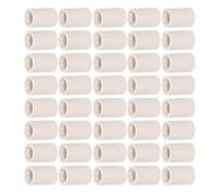 Alomejor 40 Pièces de Rechange D'embouts de Queue de Billard en Fibre Durable pour la Réparation de Piscine de Billard, Accessoires Portables pour Les Amateurs de (13mm 0,8 Pouces)