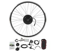 Alomejor 48 V Arrière-Roue électrique pour Les Vélos électriques avec Moteur DC à Engrenages sans Balais et Panneau LCD7U pour Les Amateurs de Vélo (26 Pouces)