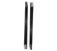 Alomejor 4M Tente de Camping Bâche avec Pied Réglable en Fibre de Verre, Bâton de Support pour Abri, Cadre d'Ombrage, Accessoire de Plein Air - Compatible avec Auvent, Abri Soleil