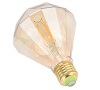 Alomejor 4W E27 LED Filament Lamp, Vintage Style (GOLD)
