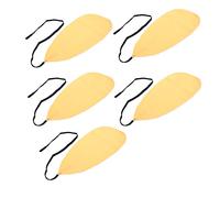 Alomejor 5 Pcs Lavables Répétés Utilisation du Tissu de Nettoyage de Saxophone Doux Écouvillon de Tissu avec une Bonne Absorption D'eau pour la Flûte de Clarinette