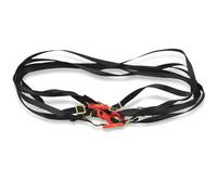 Alomejor 5 Pièces 1/10 échelle RC Sangles D'arrimage Longueur Robuste Réglable Bagages Corde Porte-Bagages de Toit Sangles D'arrimage pour RC (Rouge)