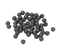 Alomejor 50 Billes de 8 Mm en Gel de Silice pour Stopper Les Lignes de Pêche et éviter Les Collisions, pour la Pêche de Nuit et la en Eau Profonde. (Black)