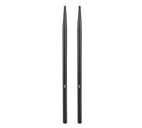 Alomejor 5A Bâton de Tambour en Bois d'érable Pratique Bâton Instrument de Musique Accessoires de Percussion pour Enfants Adultes Professionnels et Débutants(Noir)