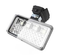 Alomejor 6000lm Lampe de Travail LED sans Fil Conception étanche | Fonctionne avec des piles au lithium 14,4 V-18 V, étanche pour une utilisation en extérieur, matériaux ABS et alliage