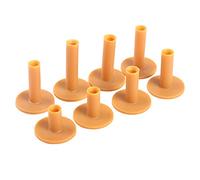 Alomejor 8pcs Support de Tee en Caoutchouc Tapis d'Entraînement pour Golf avec Tailles Variées 35mm à 80mm