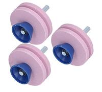 Alomejor Abrasive Disc 3 Pcs Sharpener for Lawn Mower (clair)