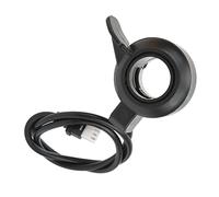 Alomejor Accélérateur au Pouce pour Vélo électrique, Matière Plastique ABS, Conception Légère, Installation Facile, Compatible avec le Moteur D'entraînement Central TSDZ 2, pour écran VLCD5