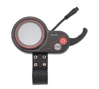 Alomejor Accélérateur avec écran LCD pour Scooter électrique TF 100, avec Commande au Pouce et Minuterie Automatique, Panneau à 6 Broches pour Scooter M4
