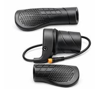 Alomejor accélérateur vélo,Design Demi-Torsion Ergonomique,poignée vélo Adaptable,conçu pour Cyclistes urbains Routiers et VTT