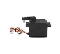 Alomejor Accessoire de Moteur de Servodirection de Servomoteur de Direction de Voiture RC ¨¤ 5 Fils avec Bras Servo 104001 1/10 Voiture RC
