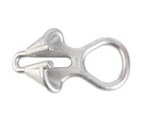 Alomejor Accessoires d'ancre de Bateau, Serrure à Chaîne en Acier Inoxydable 316, Installation Facile, Performance Fiable pour Cordes et Chaînes de 6 à 8 Mm