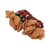 Alomejor Accessoires pour Instruments de Musique, Bracelet de Clochette en Coquille de Noix, Hochets Magnifiques et Portables pour les Fêtes et les événements de Danse