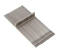 Alomejor Accessoires pour Outils de Tissage, Aiguilles en Acier Durables, 50 Pièces pour Machine à Tricoter KR830 KR838 KR850
