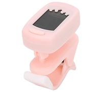 Alomejor Accordeur à Pince, Accordeur de Guitare ABS avec Micro Haute sensibilité, à Pince alimenté par Batterie CR2032 pour Guitare Basse, Violon, ukulélé, Joueurs de Pratique et d'utilisation sur