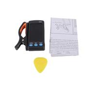 Alomejor Accordeur Chromatique, Pince Portable pour Guitare Basse avec Plage D'accordage A0 à C8, Précision de ±5 Cents