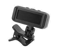 Alomejor Accordeur de Guitare à Clipser, Basse Chromatique, Violon, ukulélé, écran Couleur HD, Rechargeable, Portable, Pliable, Clamp/Holder Rotatif pour Musiciens, Matériau ABS, Taille 5,1 Cm, (900C)