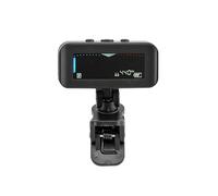 Alomejor Accordeur de Guitare à Clipser, Basse Chromatique, Violon, ukulélé, écran Couleur HD, Rechargeable, Portable, Pliable, Clamp/Holder Rotatif pour Musiciens, Matériau ABS, Taille 5,1 Cm,