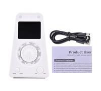 Alomejor Accordeur de Métronome Numérique, Métronome électronique Rechargeable 3 en 1 avec Haut-parleur BT, Minuterie, 8 Modèles de Rythme, 30-280 BPM, pour Guitare, Piano, Violon et les (WHITE)