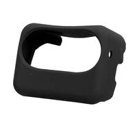 Alomejor Action Camera Silicone Sleeve with Lens Protector Esthétique Look, Trous Précis, Empêcher la Rayure pour la Caméra d'action (Black)