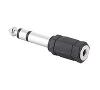 Alomejor Adaptateur Audio 6.5mm Mâle à 3.5mm Femelle, Transmission de Signal de Haute qualité pour la Plupart des Appareils, Matériau en Laiton Robuste