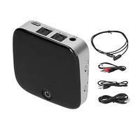 Alomejor Adaptateur Bluetooth 5.0 sans Fil, Technologie à Faible Latence | Conception portable, Batterie intégrée, Supporte TOSLINK, Compatible avec divers appareils