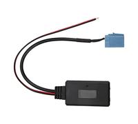 Alomejor Adaptateur Bluetooth AUX in ABS Bluetooth 4.0 Module AUX in pour Voiture Câble Audio sans Fil 3 Caractéristiques Principales Appairage Facile Diffusion de Musique sans Mot de Passe pour