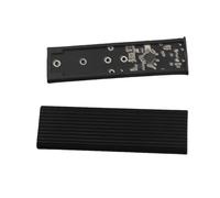 Alomejor Adaptateur de Boîtier SSD M.2 NGFF , Conception Compacte en Aluminium pour Un Transfert de Données Rapide en Déplacement