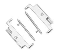 Alomejor Adaptateur de Bracelet de Montre en Métal de Haute qualité, Adaptateur de Connexion Universel pour Bracelets de 18 à 22mm, Pièces de Rechange Durables (1 Paire)