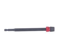 Alomejor Adaptateur de Douille à Impact, Barre D'extension Durable pour L'installation de Forets, Adaptateur de Douille à Tige Hexagonale 1/4 Po pour Outils électriques et Pneumatiques, Acier allié,