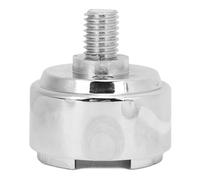 Alomejor Adaptateur de Pommeau de Levier de Vitesse chromé élégant, Filetage 1/2 Pouces-13, Facile à Installer pour Transmission Fuller Shifter 13 15 18