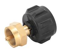 Alomejor Adaptateur de Recharge de, Connecteur de Gaz Efficace pour Cylindre de 20lb QCC1 à 1LB pour Le Camping, la Chasse, la Pêche et Le Véhicule