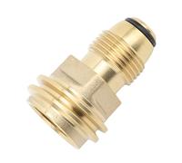 Alomejor Adaptateur de Recharge de en Laiton Durable, Convertit Le Réservoir POL de Style Ancien en Tuyaux QCC1 de Type 1, Conversion Facile pour Les Grils Blackstone, adapté à la Cuisine en Plein