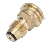 Alomejor Adaptateur de Réservoir de, Connexion Hermétique en Laiton Durable, Conversion de Four à Gaz pour Le Camping et Le Barbecue