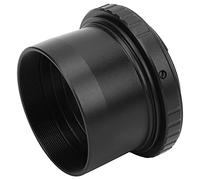 Alomejor Adaptateur de Télescope 2 Pouces, Adaptateur D'objectif en Alliage D'aluminium Durable de Haute qualité pour Appareil Photo à Monture F, Photographie Astronomique, 2 Unités