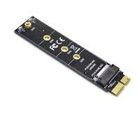 Alomejor Adaptateur M.2 vers PCI-E 3.0 1X, Prend en Charge Les Tailles