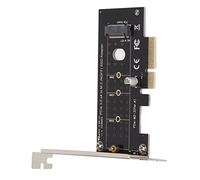 Alomejor Adaptateur Rapide NVME M.2 vers PCIE3.0 X4 PCI Express 3.0 pour Les Joueurs et Les Constructeurs de PC, Conception Durable (Kch)