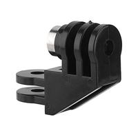 Alomejor Adaptateur Réglable à Montage coudé à 90 Degrés Durable pour Caméras d'action 8 7 6 5 9 Conception Compacte et Légère 1 X Noir
